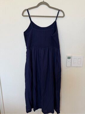 a new day Navy Textured Smocked Dress